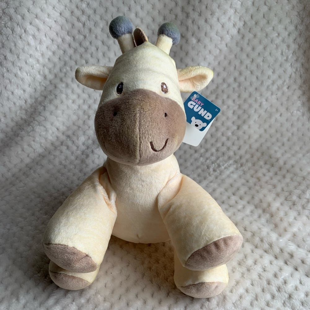 Baby GUND Playful Pals Giraffe Plush NWT Soft Baby Toy 0+